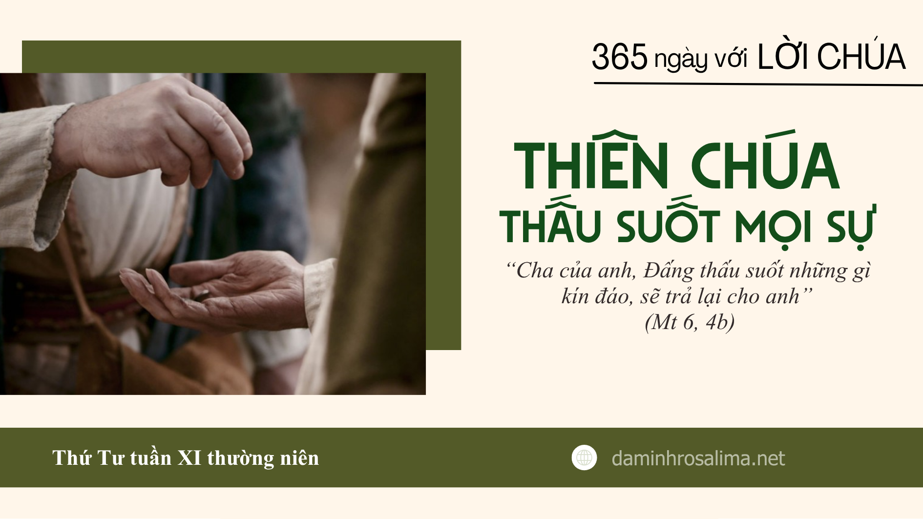Thứ Tư tuần XI thường niên